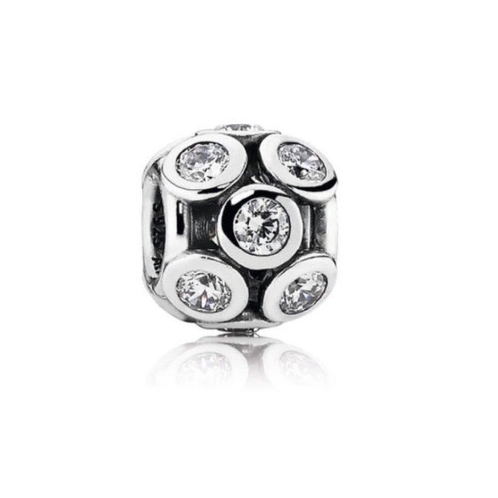 Pandora Retired Whimsical Lights Charm Clean Cubic Zirconia